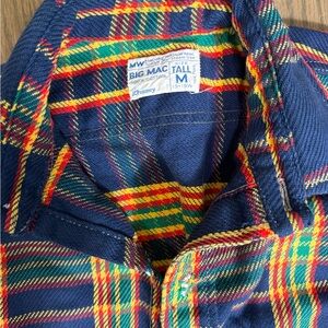 Vintage JCPenney Big Mac Plaid Flannel Shirt -